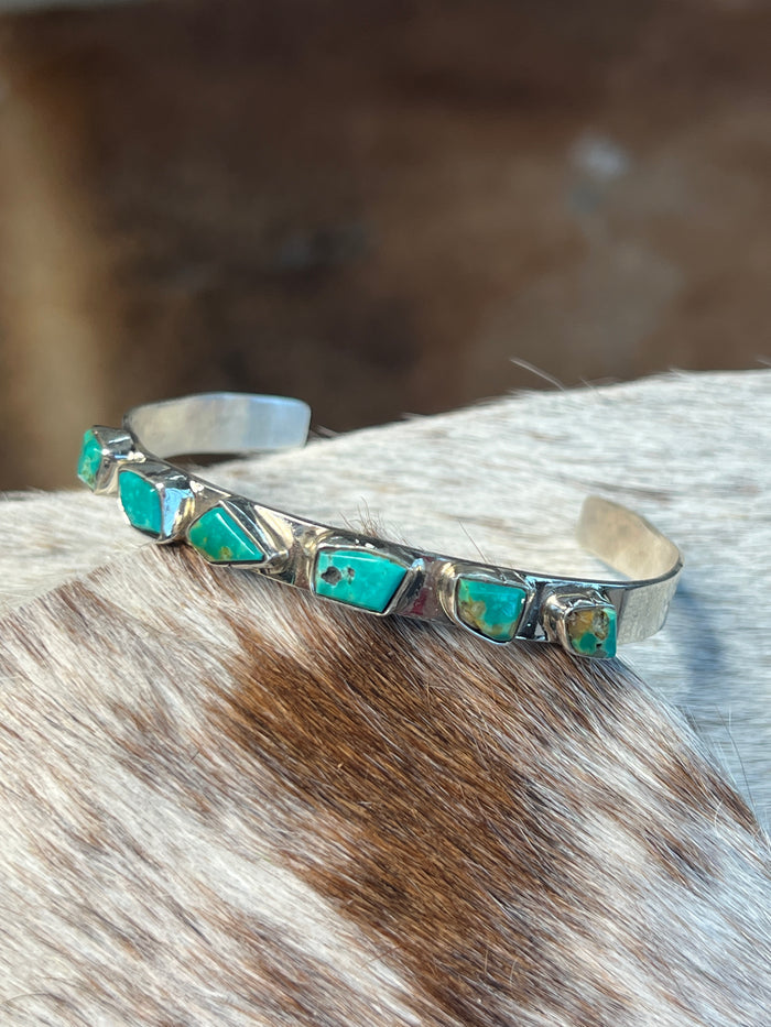 Native Made Turquoise Stone Cuff