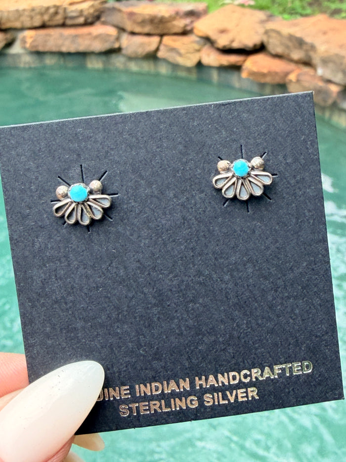 Native Made Turquoise Studs