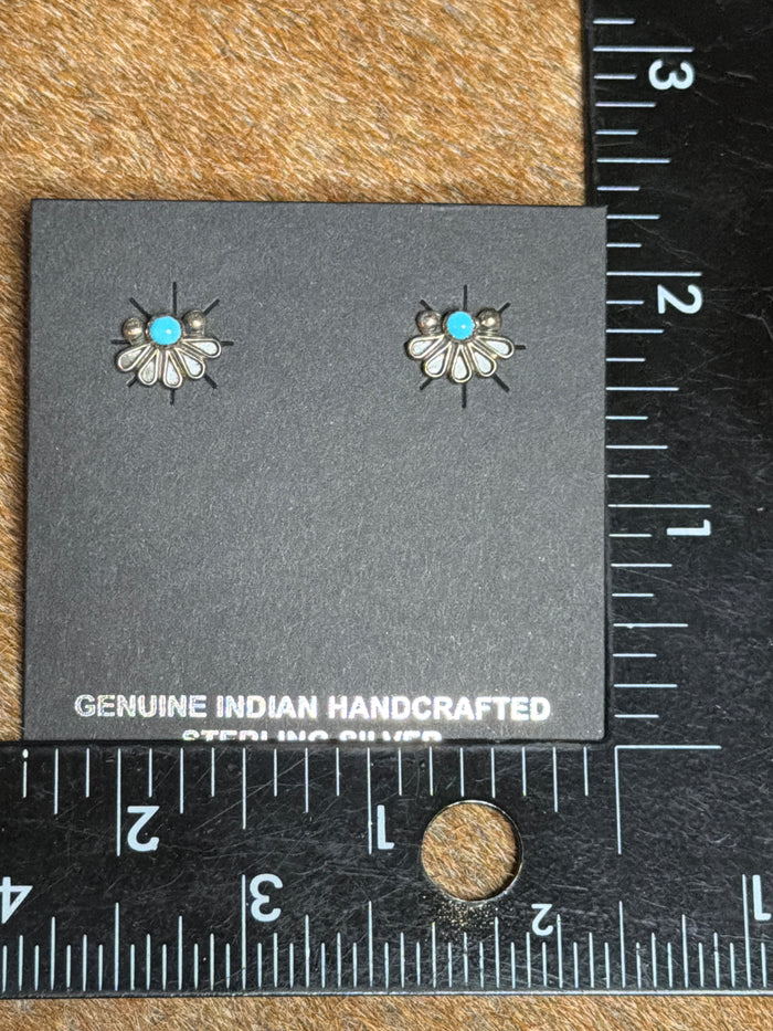 Native Made Turquoise Studs
