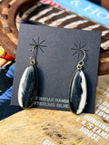 Native Made White Buffalo Earrings