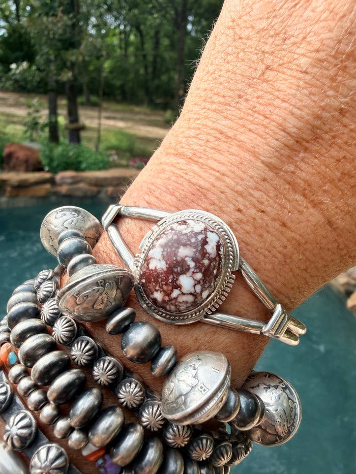 Native Made Wildhorse Cuff by Larson Lee
