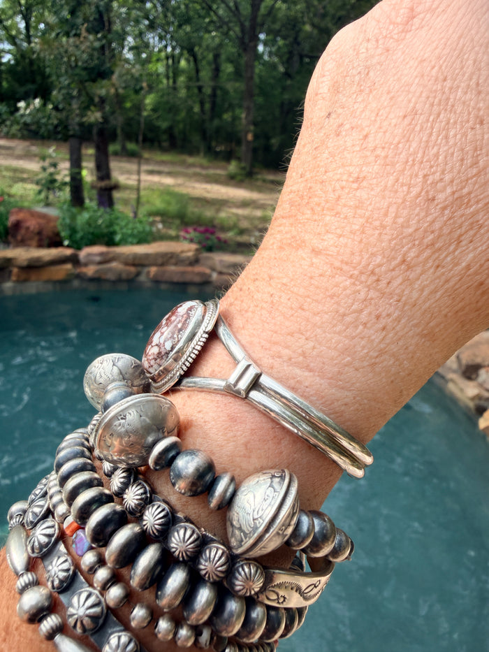 Native Made Wildhorse Cuff by Larson Lee