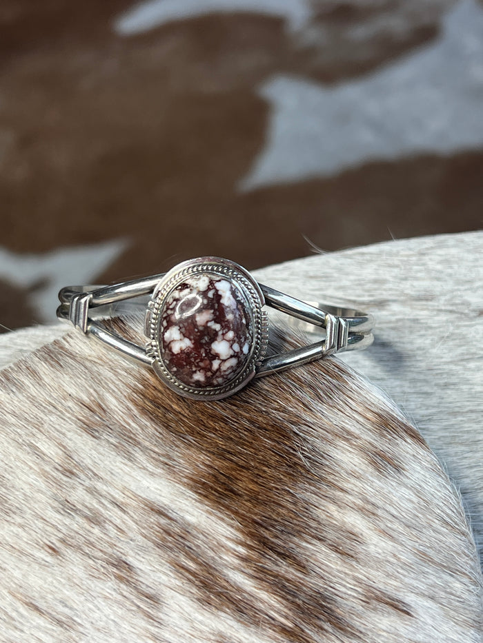 Native Made Wildhorse Cuff by Larson Lee