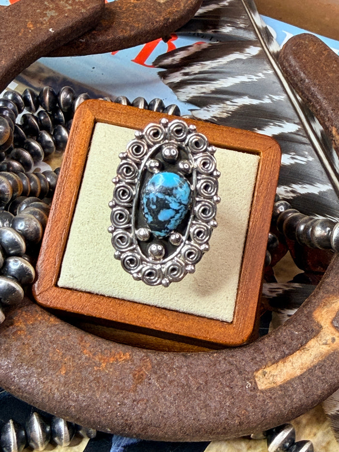 Natural Turquoise Ring size 8
