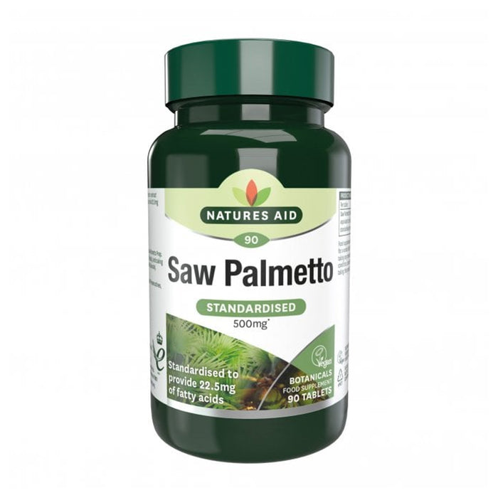 Nature's Aid Saw Palmetto 500mg