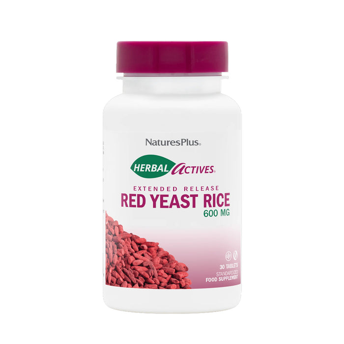 Nature's Plus Extended Release Red Yeast Rice Rice 600mg