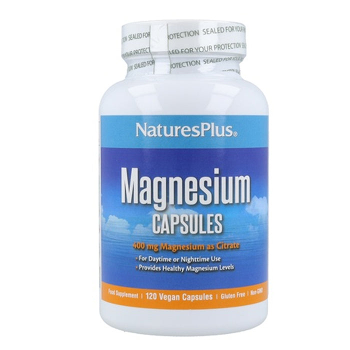 Nature's Plus Magnesium Capsules (previously called KalmAssure) - 120 Capsules