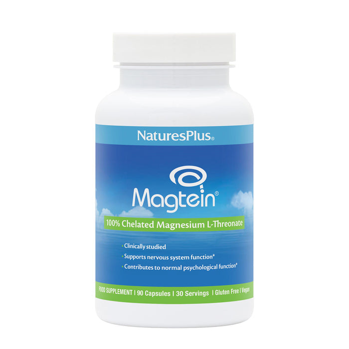 Nature's Plus Magtein 100% Chelated Magnesium L-Threonate