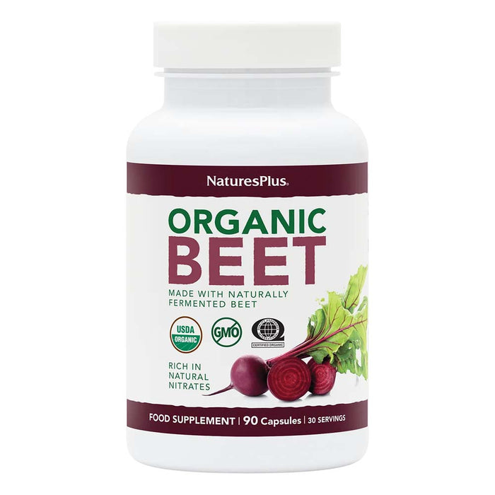 naturesplus organic beet 90 capsules