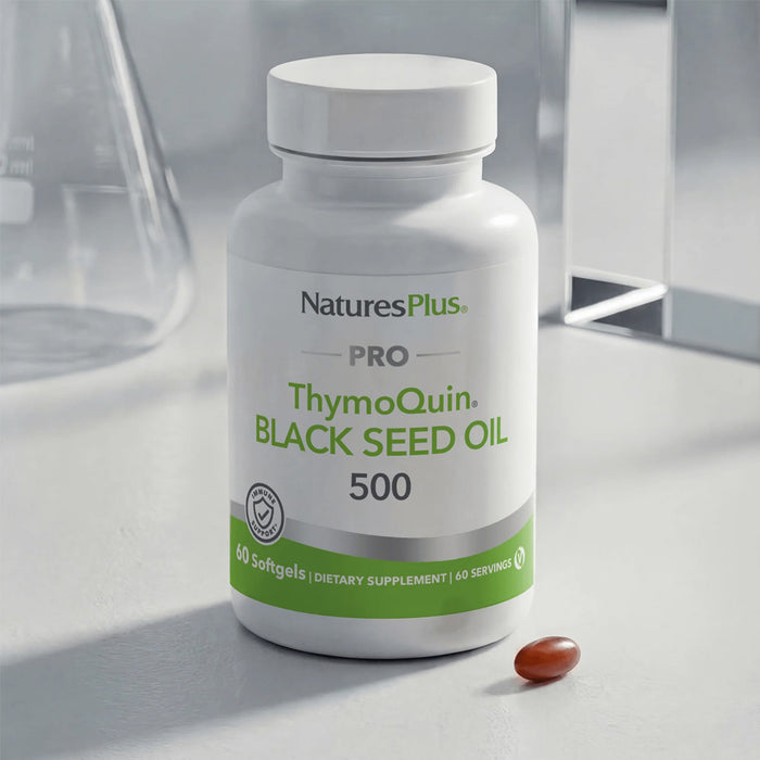 NaturesPlus PRO ThymoQuin® Black Seed Oil 500 MG