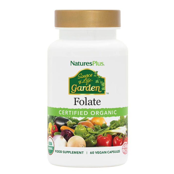 Nature's Plus Source of Life® Garden Folate Capsules