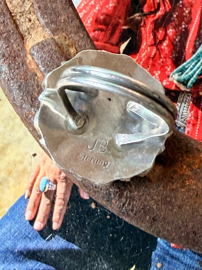 Navajo Handmade Cluster Ring by Jason Benally