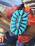 Navajo Handmade Cluster Ring by Rosana Williams
