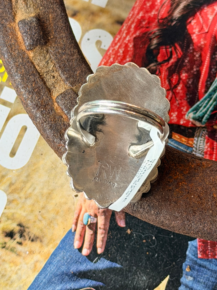 Navajo Handmade Cluster Ring by Rosana Williams