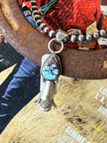 Navajo Handmade Golden Hills Pendant and 6mm Necklace by Sharon McCarthy 18"