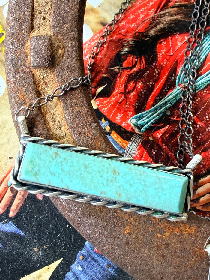 Navajo Handmade Mine #8 Necklace by Steve Francisco 20"