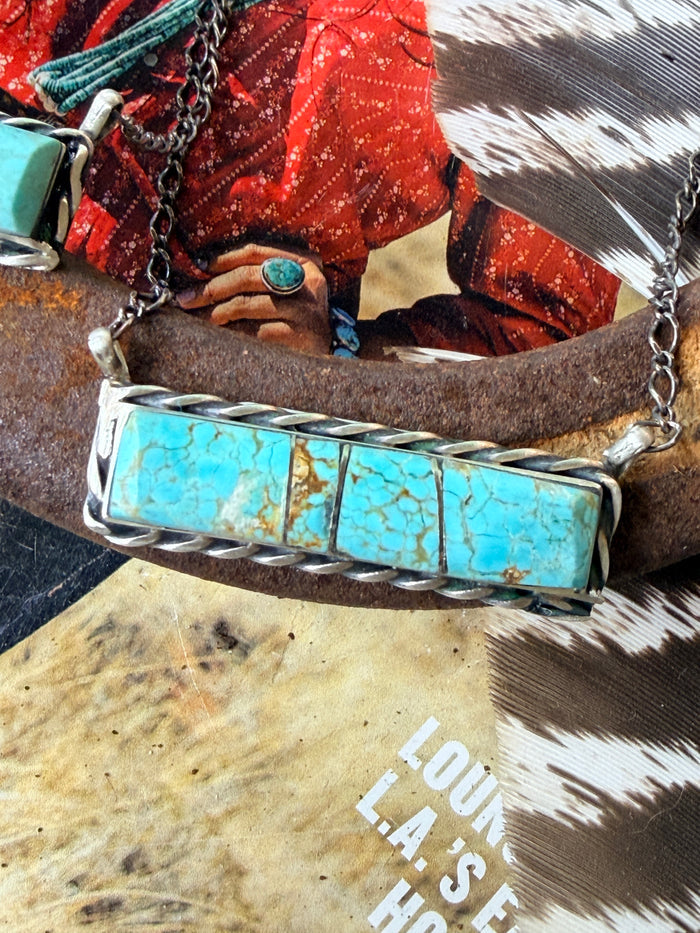 Navajo Handmade Mine #8 Necklace by Steve Francisco 20"