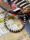 Navajo Handmade Pearl Bracelet by Lucinda Sardo