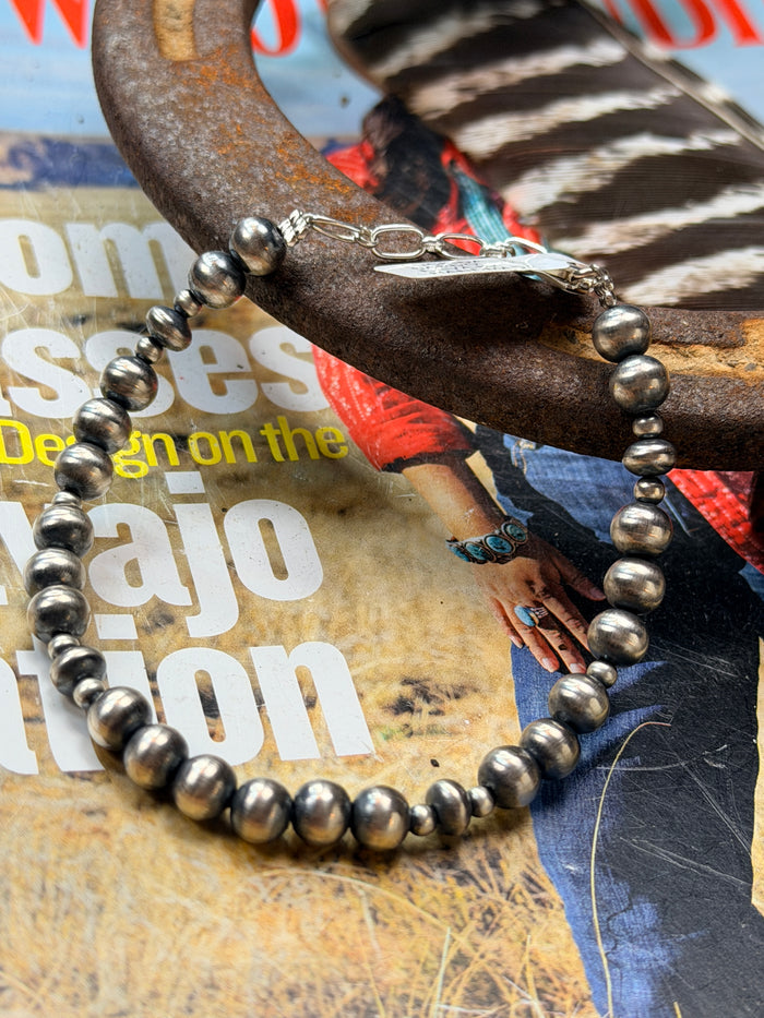 Navajo Handmade Pearl Bracelet by Lucinda Sardo