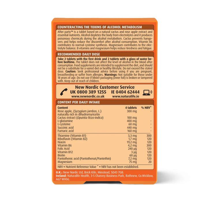 Supplement label with detailed information on ingredients and dosing on a white background