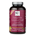 A bottle of New Nordic Longevity Creatine Gold Gummie