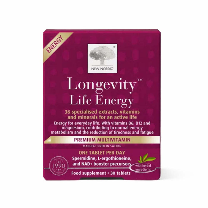 New Nordic Longevity Life Energy Multivitamin