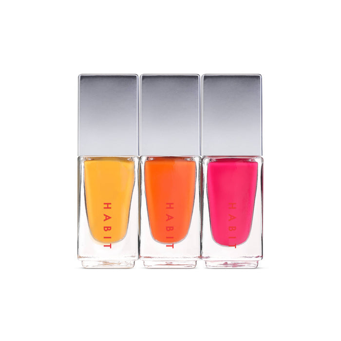 Non-Toxic + Vegan Nail Polish Baby Trio in Bahama Mami