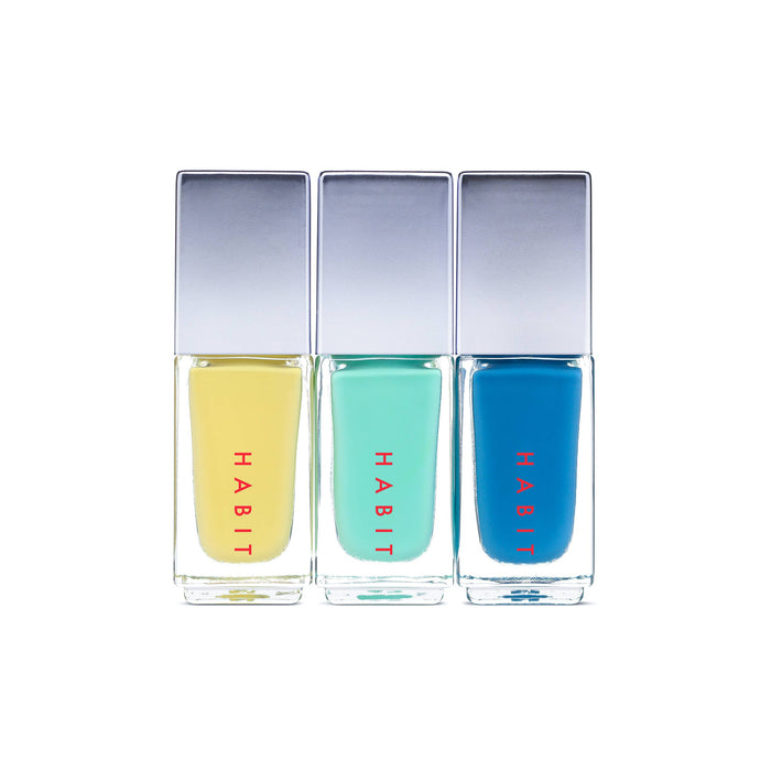 Non-Toxic + Vegan Nail Polish Baby Trio in Beach House