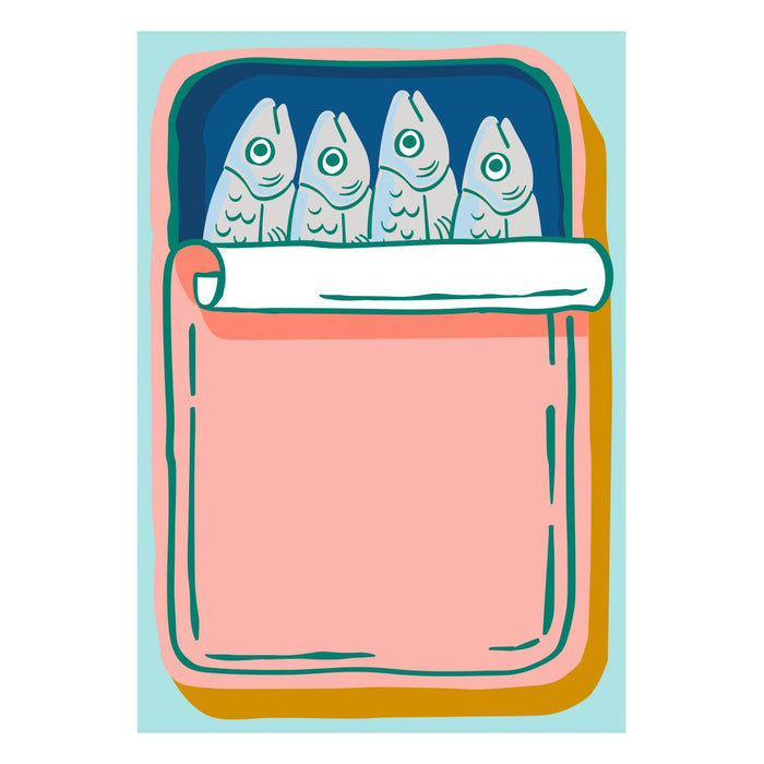 Note Pad | Sardine Can Note Pad