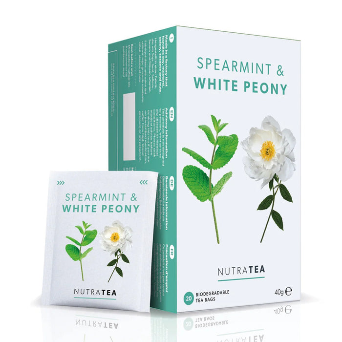 NutraTea Spearmint &amp; White Peony Tea