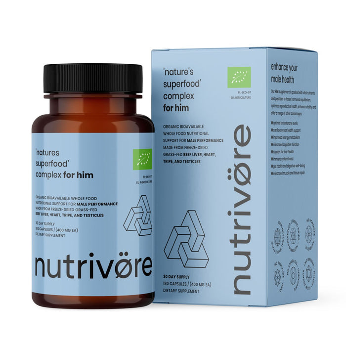 Nutrivore Nature's Superfood Complex For Him - Evergreen Healthfoods