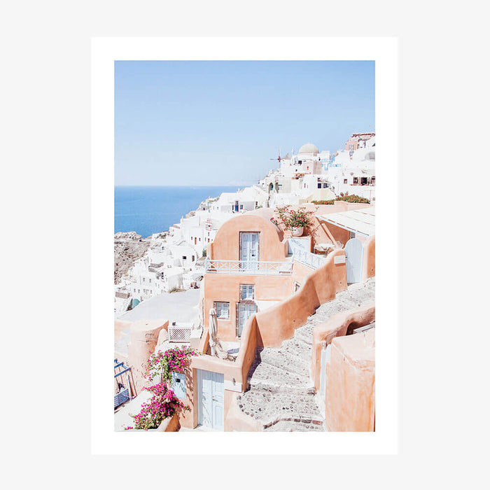 Oia Afternoon wall art print
