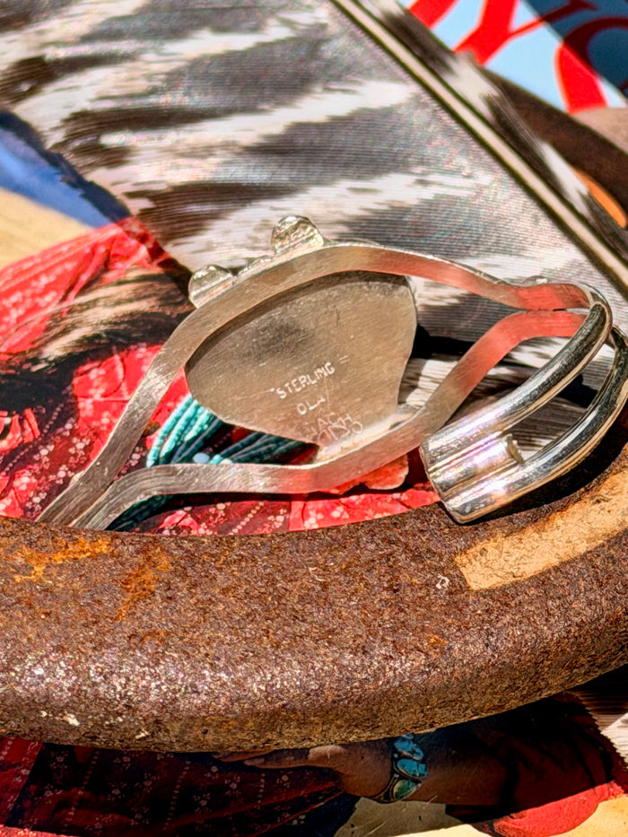 Ola Eriacho Zuni Spiny Oyster Cuff