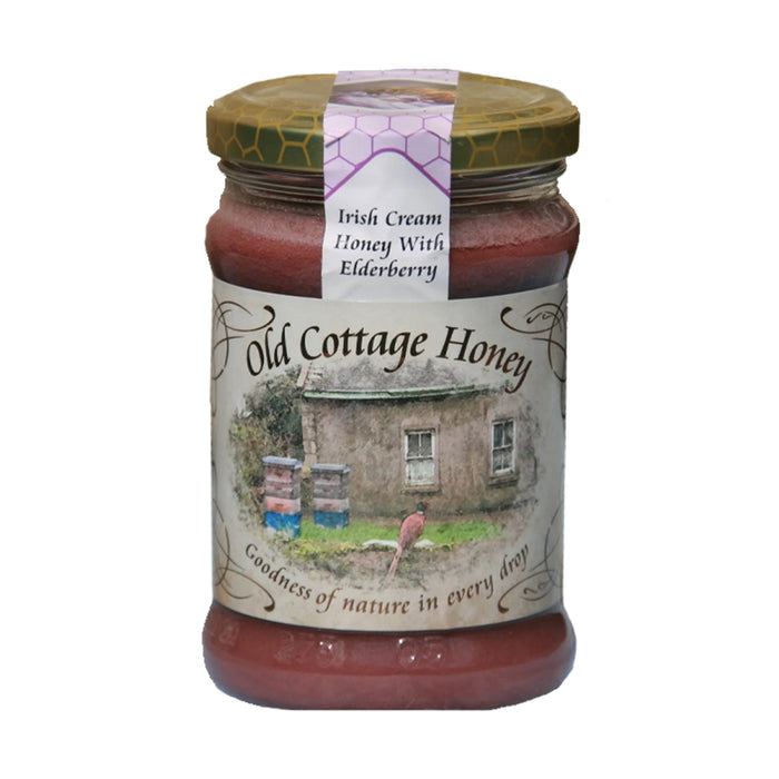 Old Cottage Honey Irish Cream Honey with Elderberry
