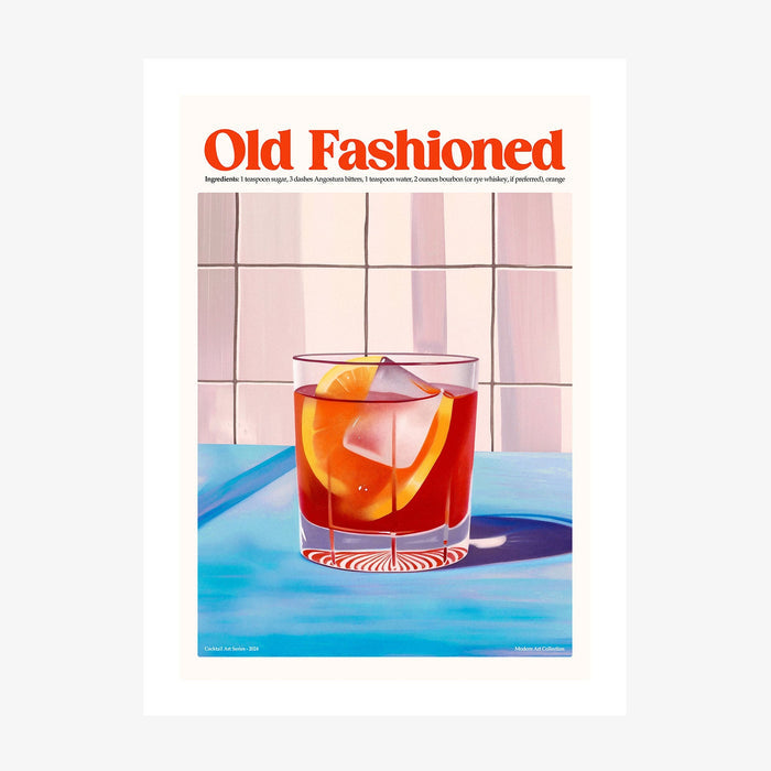 Old Fashioned wall art print