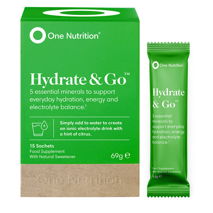 One Nutrition Hydrate & Go Packaging and Sachet