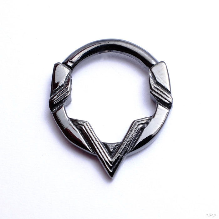 Opus Clicker from Tether Jewelry in obsidian