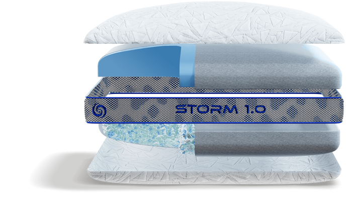 Oreiller Storm en mousse mémoire