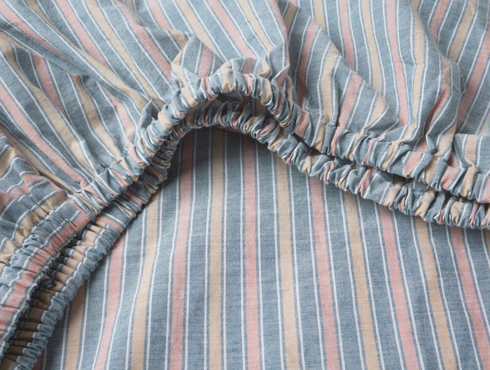 Organic Crinkled Percale™ Crib Sheet
