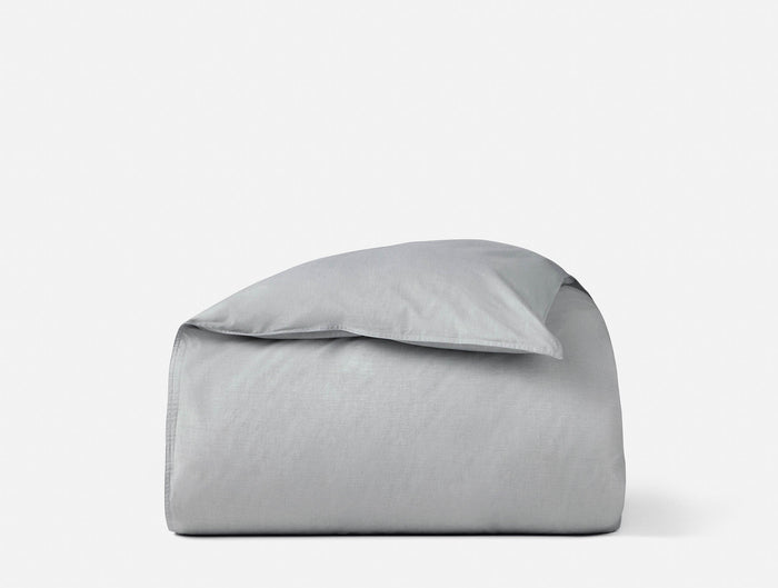 Organic Crinkled Percale™ Duvet Cover