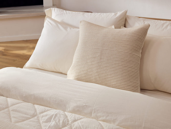 Organic Crinkled Percale™ Duvet Cover