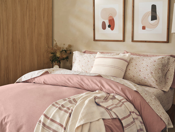 Organic Crinkled Percale™ Duvet Cover