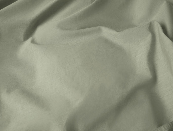 Organic Crinkled Percale™ Duvet Cover