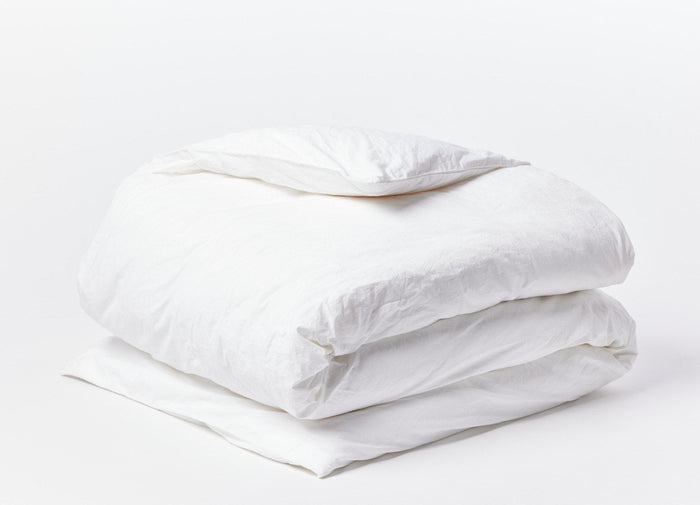 Organic Crinkled Percale™ Duvet Set