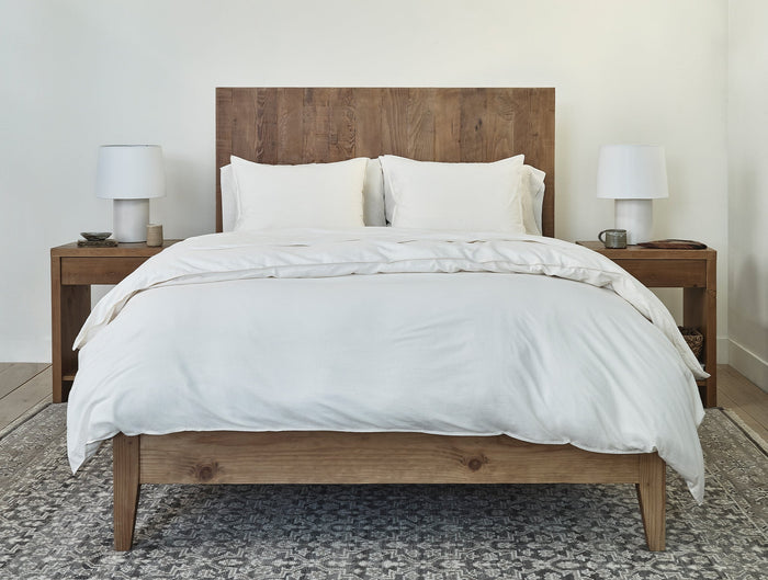 Organic Crinkled Percale™ Minimalist Bed Bundle