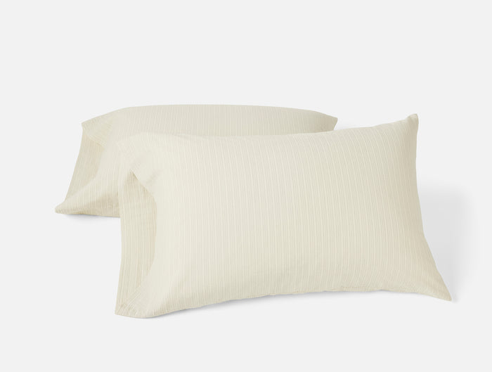 Organic Crinkled Percale™ Pillowcases