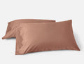 Organic Crinkled Percale™ Pillowcases - Coyuchi | Praline