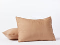 Organic Crinkled Percale™ Sham | Ginger