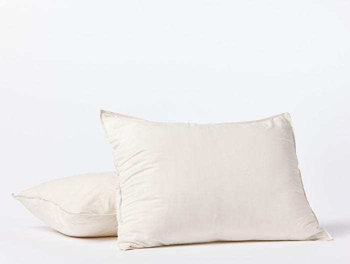 Organic Crinkled Percale™ Sham - Undyed | Undyed