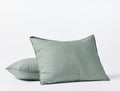 Organic Crinkled Percale™ Sham | Sage